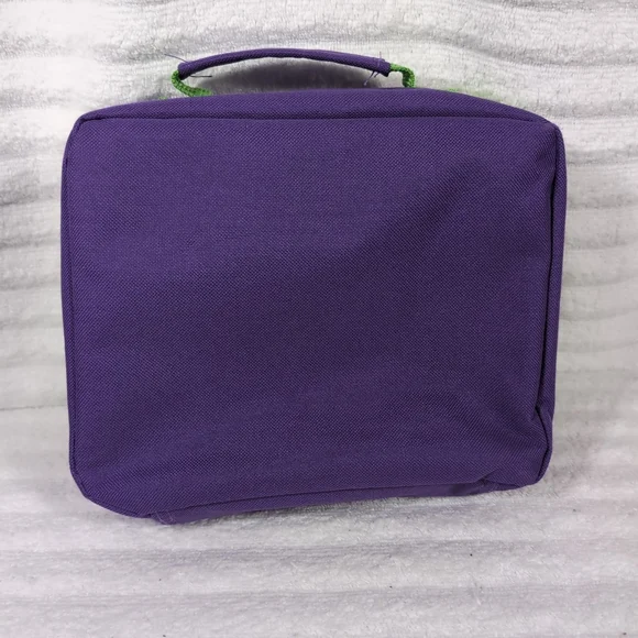 Lisa Frank Bubble Kittens Cats Soft Lunch Box Bag Lunchbox Pink Purple Zip - Picture 3 of 7